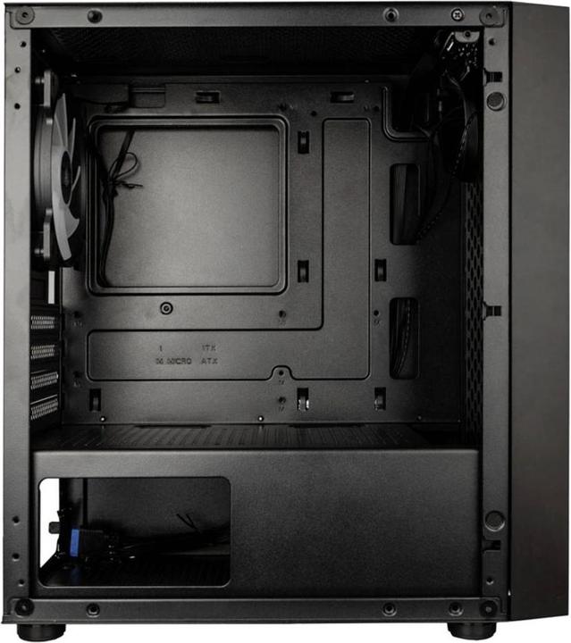 Productafbeelding Kolink Inspire K2 Plus ARGB Micro ATX-kast, gehard glas - zwart (Mini-ITX, mATX)