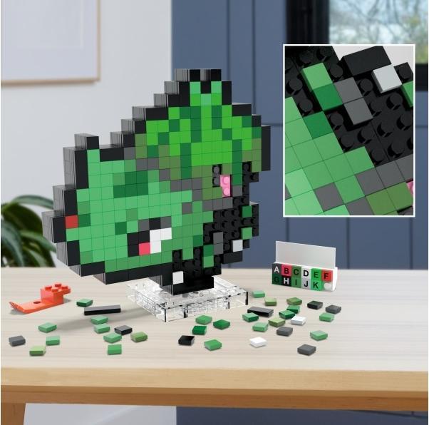 Produktbild MEGA Bulbasaur Pixel Art