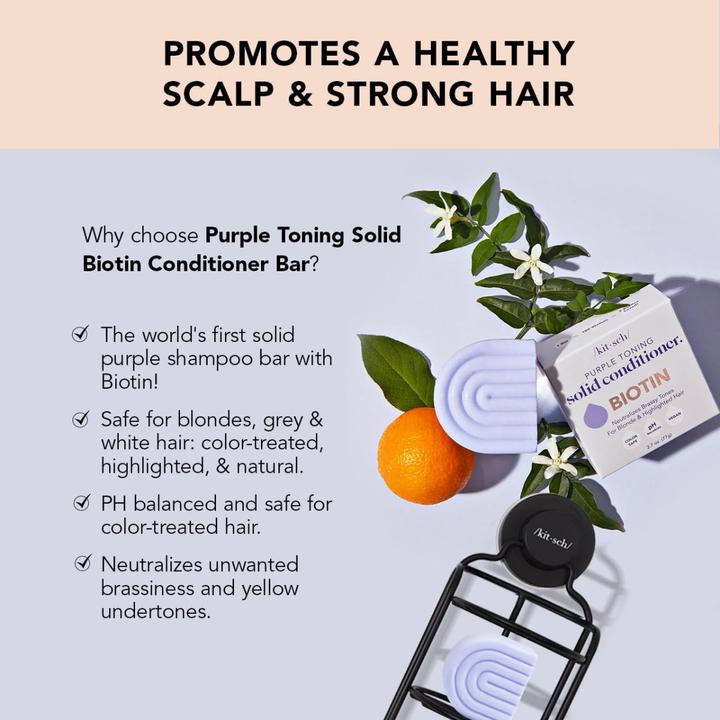 Actual product image Kitsch Purple Toning Solid Conditioner