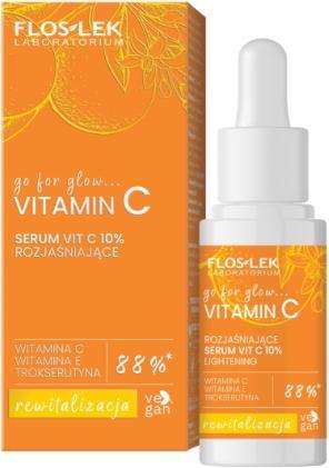 Floslek Laboratorium Go For Glow Vitamin C Serum Aufhellung Vit C 10 30 Ml (30 ml)