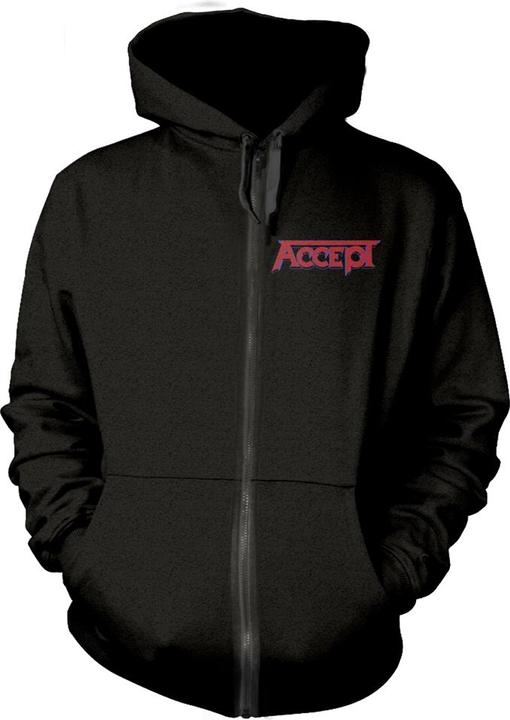 Accept Metal Heart 1 (Zipper-Hoodie) (S)