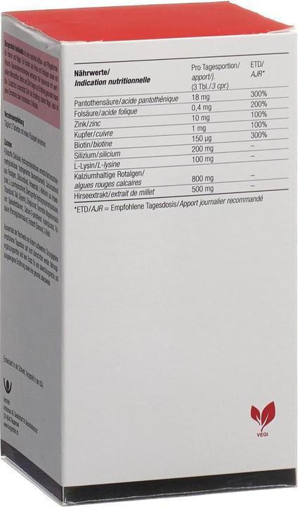 Immagine prodotto Burgerstein Capelli e unghie (240 Pezzo/i, Pillole, 300 g)