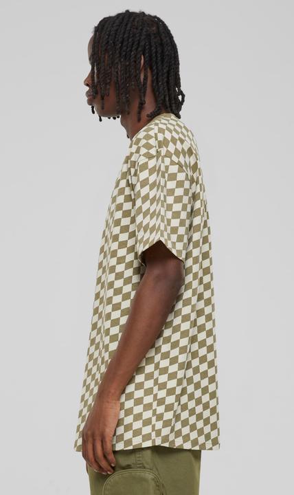 Actual product image Urban Classics Oversized Check Tee - 142641 (S)