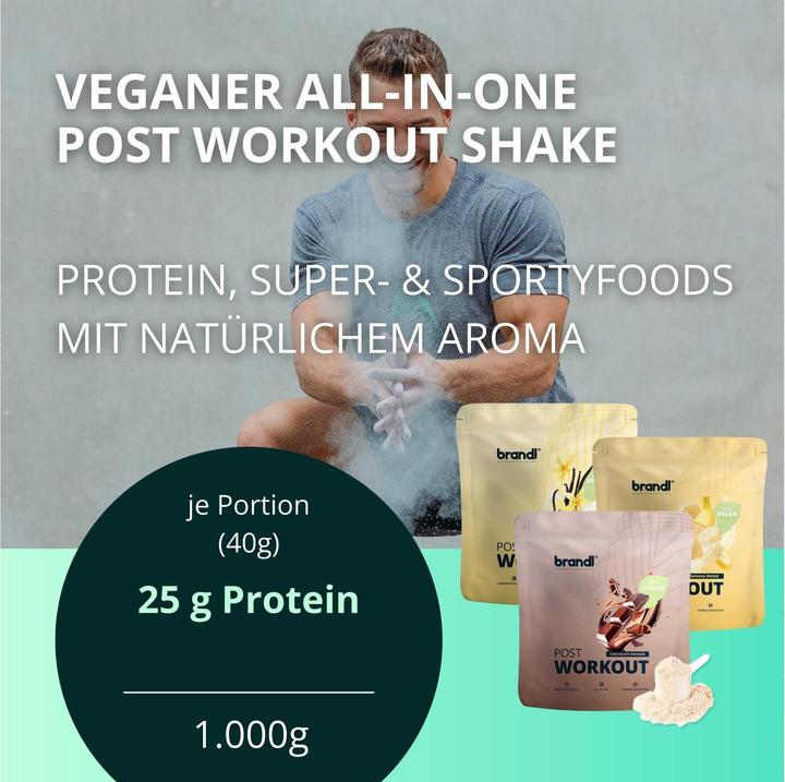 Image du produit Brandl Pulver Post Workout 2.0 Whey Schokolade 1000 g (Chocolat, 1 pcs, 1000 g)