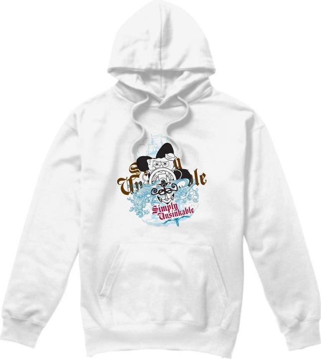 Immagine prodotto Spongebob Squarepants Simply Unsinkable Felpa con Cappuccio Uomo (XXL)