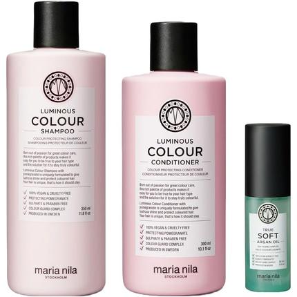 Maria Nila Luminous Color hair care gift set (Haarpflege set)