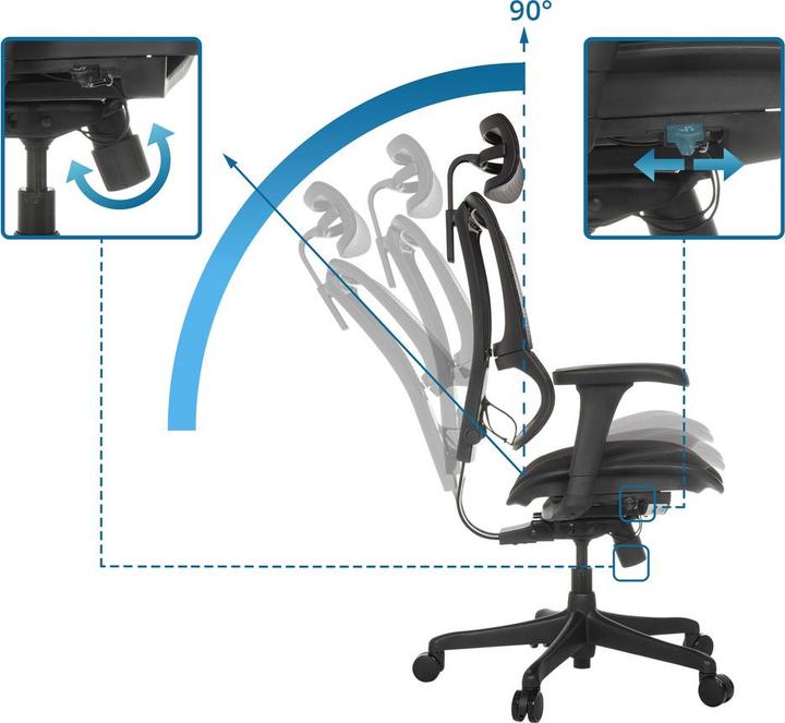 Immagine prodotto Hjh Office Ergohuman Slim Eco F Gen2