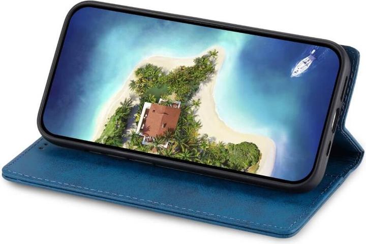 Image du produit Cover-Discount Pochette avec bloqueur RFID bleu (Samsung Galaxy S24 Ultra)