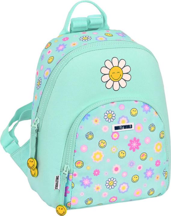Produktbild Smiley Kinderrucksack Summer fun Mini türkis (25 x 30 x 13 cm)