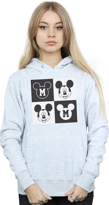 Produktbild Disney Mickey Mouse Smiling Squares Kapuzenpullover (M)