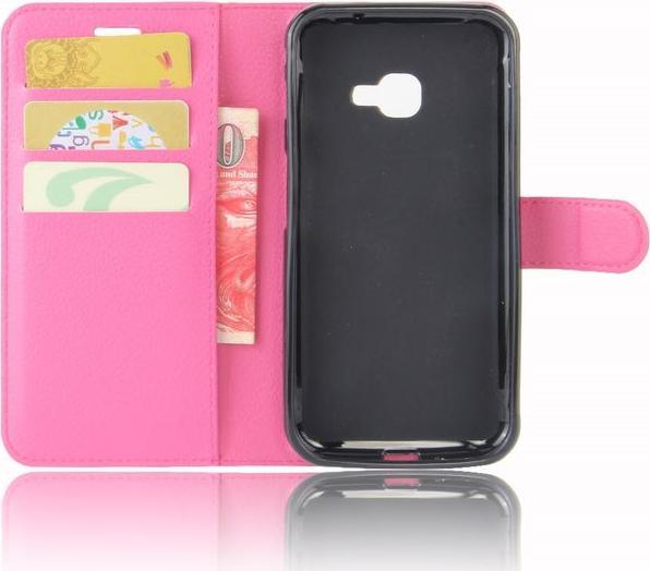 Produktbild MU Classic Leder Case mit Litchitextur (Samsung Galaxy Xcover 4)