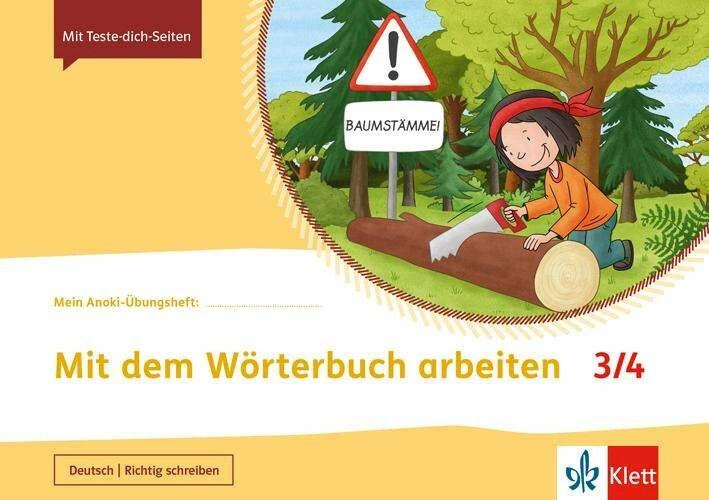 Produktbild Mit dem Wörterbuch arbeiten 3/4. Übungsheft Klasse 3/4 (Deutsch, Ernst Klett Verlag, 2023)