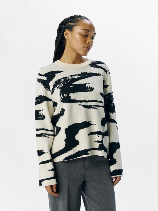 Actual product image Object Patterned jumper (L)