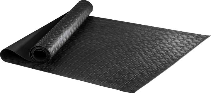 Produktbild Walser Gummimatte Odin, zuschneidbare Meterware geriffelt 10x1 m schwarz
