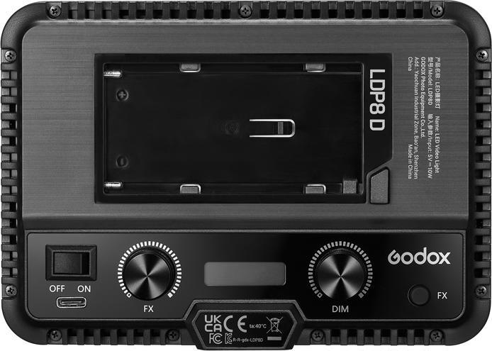 Actual product image Godox LDP8D Streaming Slim Panel Light (Surface luminaire)