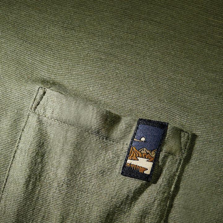 Produktbild Simond Merinoshirt Herren kurzarm 100 % Merinowolle - khaki (L)