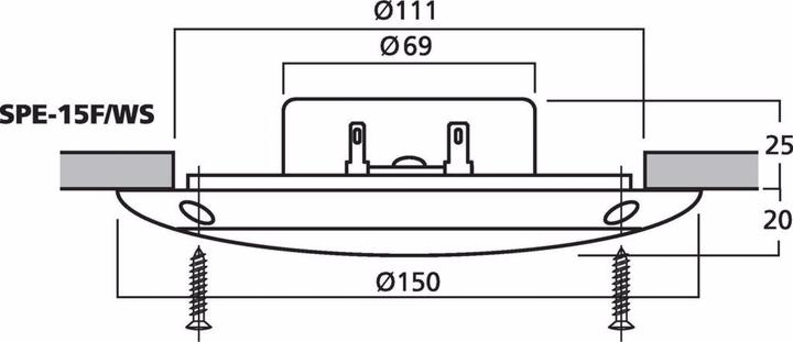 Produktbild Monacor Marine-Lautsprecher (1 Paar)