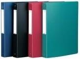Actual product image Elba Ring binder Memphis, 40 mm, 4 ring-tear mechanism, red for DIN A4, for approx. 200 sheets, made of (A4, 40 mm)