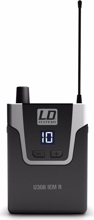 Image du produit LD Systems U308 IEM HP Système de surveillance intra-auriculaire (Système intra-auriculaire)