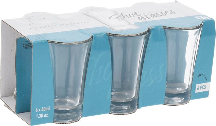 Produktbild Excellent Houseware Schnapsglas (0.40 dl, 6 x, Schnapsgläser + Shotgläser)