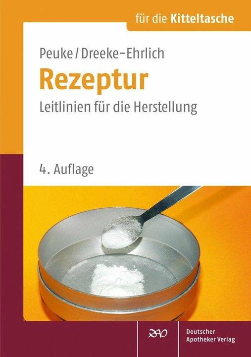 Produktbild Rezeptur für die Kitteltasche (Deutsch, Claudia Peuke, Martina Dreeke-Ehrlich, 2013)