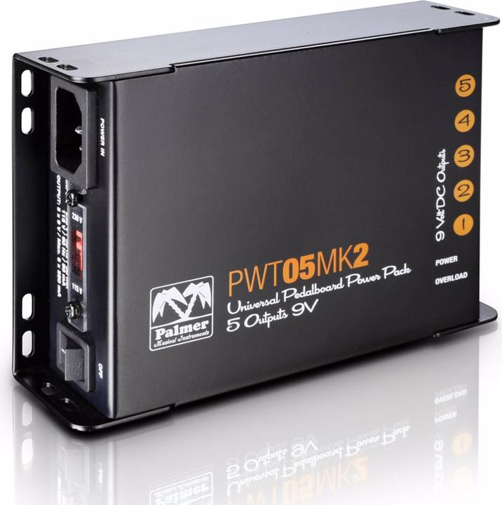 Produktbild Palmer Audio PWT 05 MK 2 Universelles 9V-Netzteil (Instrumenten Fusspedal)