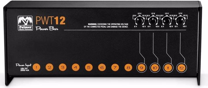 Image du produit Palmer Audio PWT 12 MK 2 Bloc d'alimentation universel (Instruments Pédale)