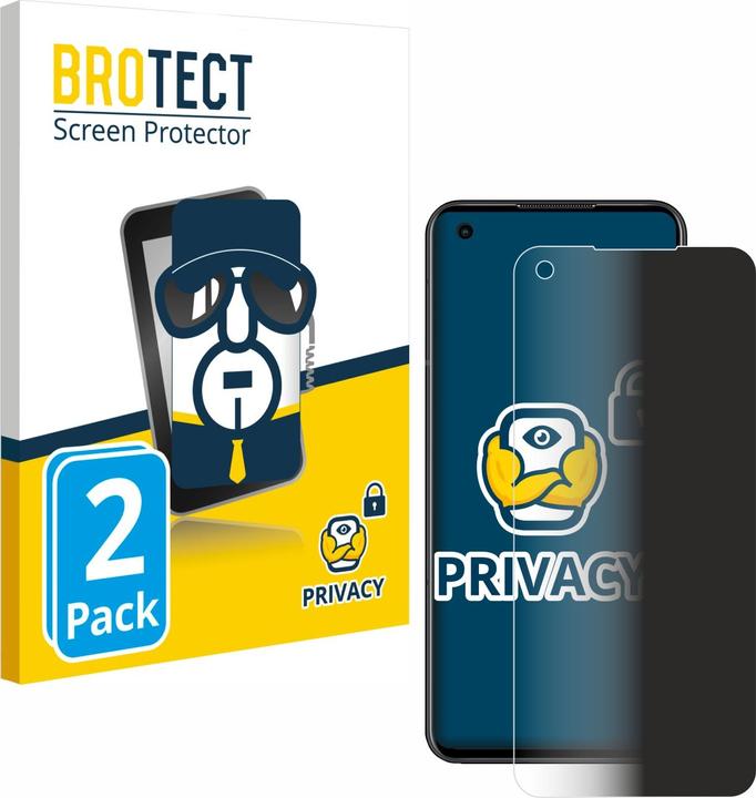 Actual product image BROTECT Anti-spy privacy film Blue light protection film (2 Piece, Asus Zenfone 10)
