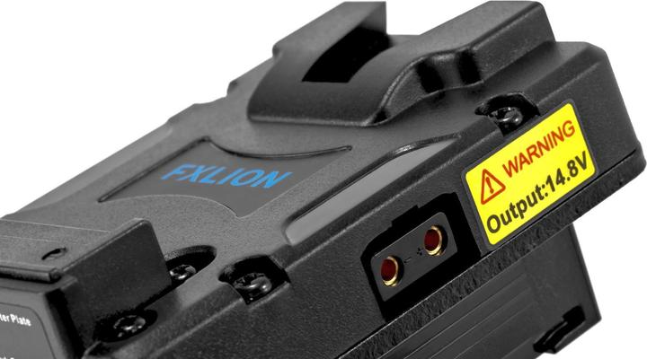 Actual product image Fxlion Nano V-Mount to NP-F plate (7.4V) (Various video accessories)