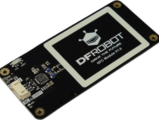 Actual product image DFRobot Gravity PN532 NFC RFID Module with UART and I2C