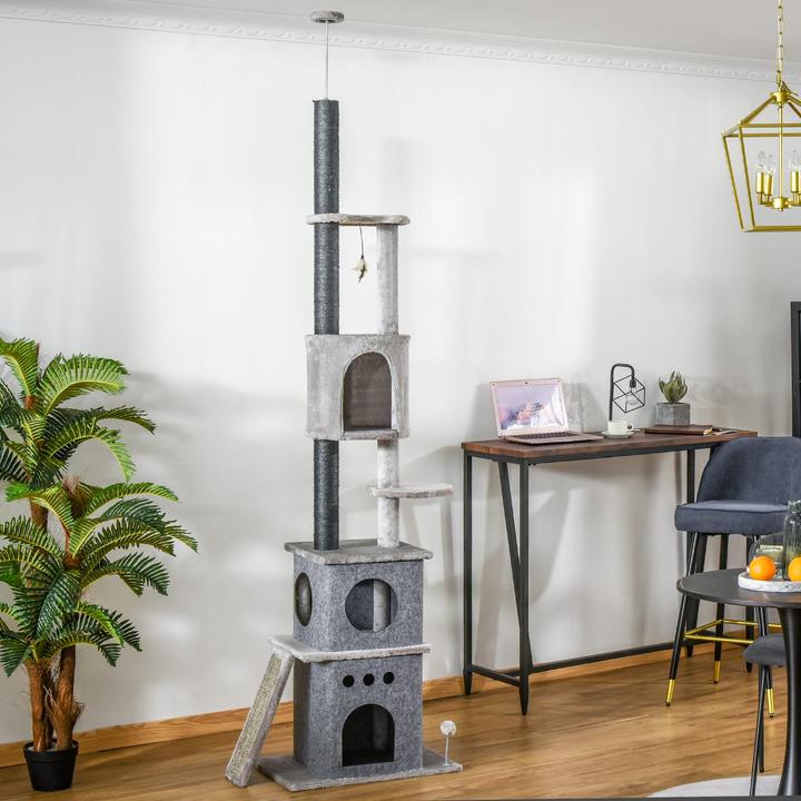 Produktbild Jamb Katzenbaum (255 cm, Hellgrau)