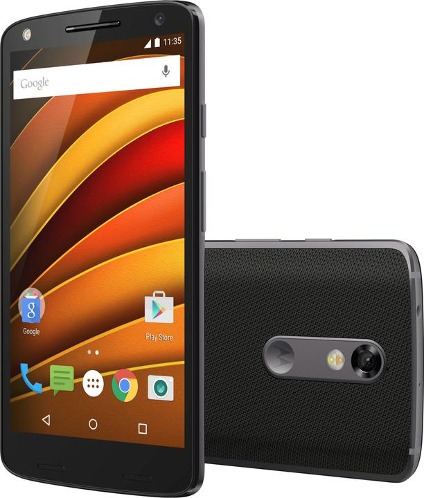 Motorola Moto X Force (32 Go, Noir, 5.40", SIM simple, 21 Mpx, 4G)