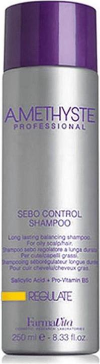 Actual product image Farmavita Amethyste Regulate Sebo Control Shampoo 250ml (250 ml, Liquid shampoo)