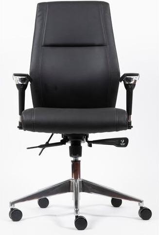 Realspace Chefsessel London Kunstleder Schwarz