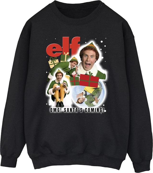 Elf Buddy Collage Sweatshirt (4XL)