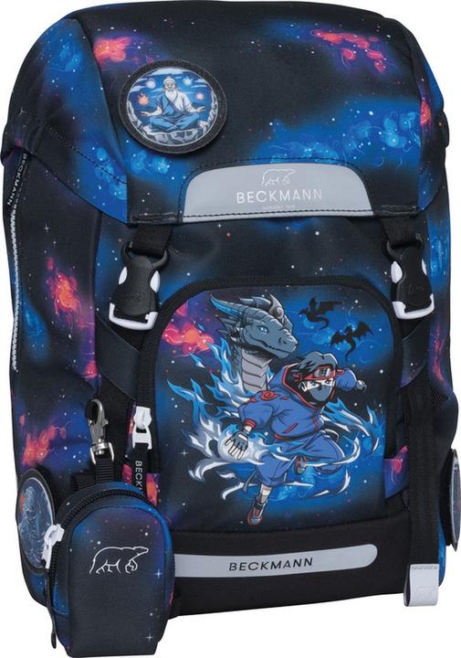 Beckmann Schulrucksack Classic mit Wendetasche (22 l)