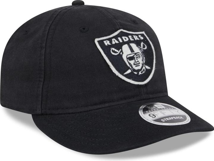 Produktbild New Era 9Fifty Retro Crown Cap Felt Logo Las Vegas Raiders