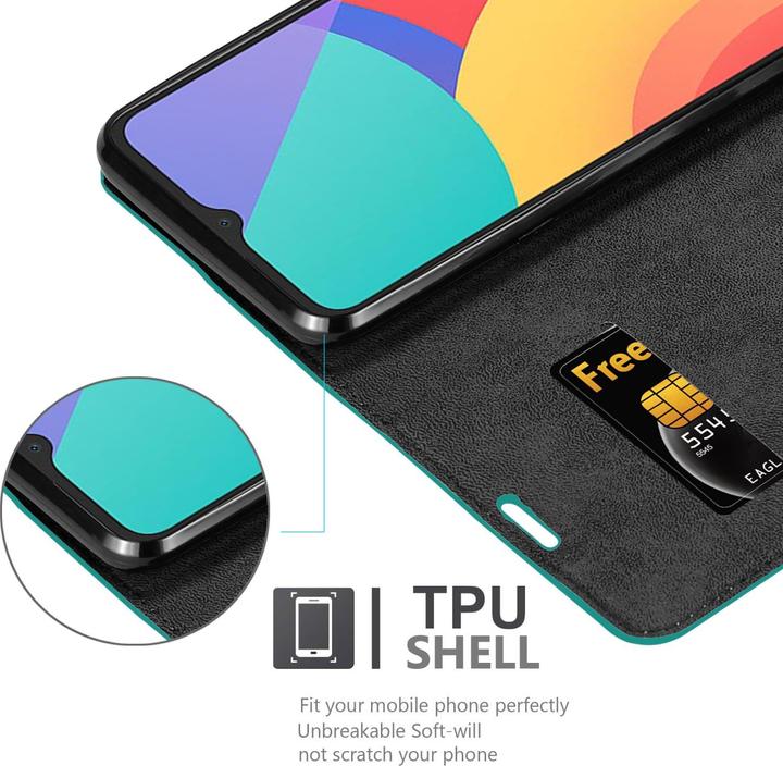 Actual product image Cadorabo Book Invis. Magnet sleeve (Alcatel 1S (2021))