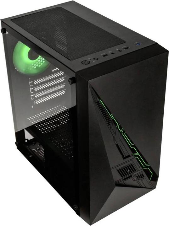 Productafbeelding Kolink Inspire K2 Plus ARGB Micro ATX-kast, gehard glas - zwart (Mini-ITX, mATX)