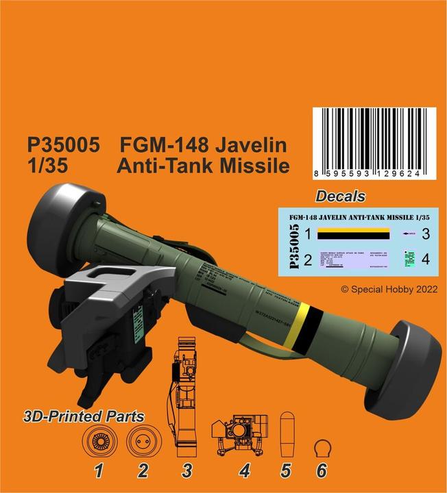 Produktbild CMK FGM-148 Javelin Anti-Tank Missile