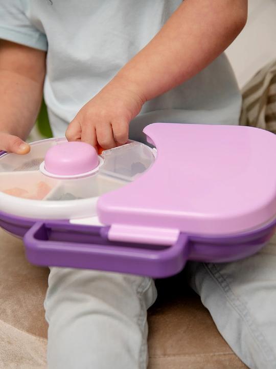 Actual product image GöBe Lunchbox for children with snack spinner