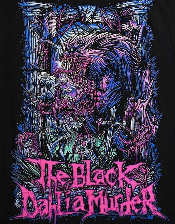 Produktbild The Vegan Cow Wolfman TShirt Erwachsene (M)