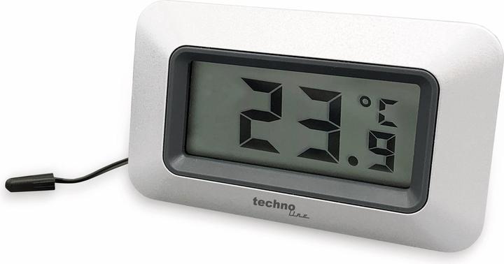 Technoline WS7003 digitales ThermoMeter mit Kabelsonde (Kabellänge : 3,15 m)
