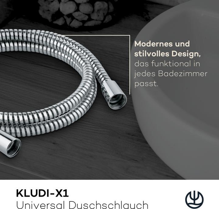 Actual product image Kludi X1 Shower hose (160 cm)