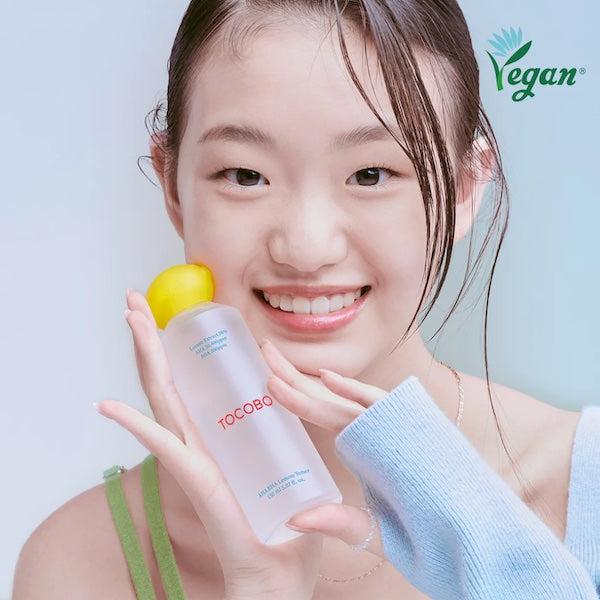 Actual product image Tocobo AHA BHA Lemon Facial Toner 150ml (Tonic water, 150 ml)