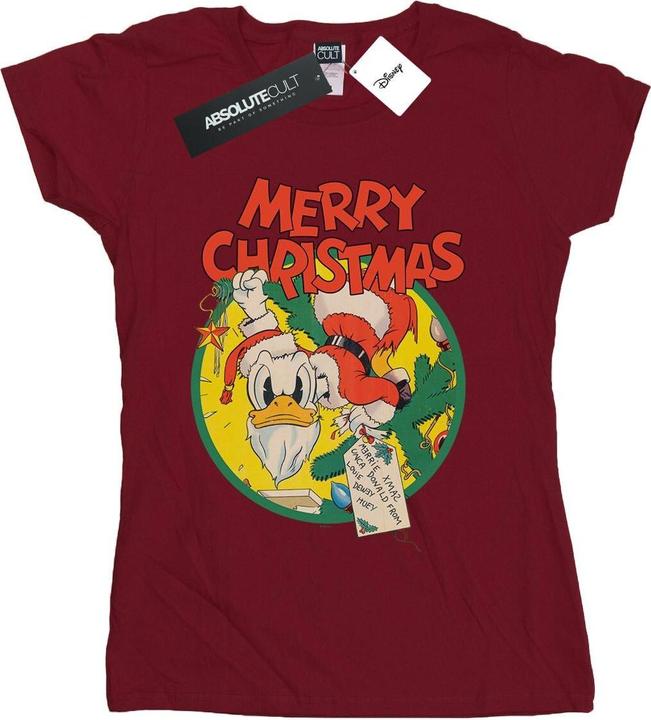Disney Donald Duck Merry Christmas TShirt (XL)