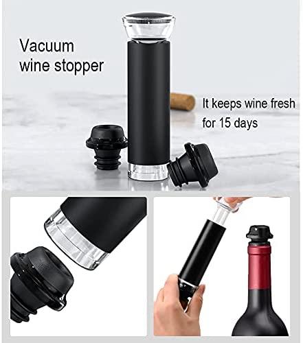 Immagine prodotto Aikaro Cavatappi elettrico, set base con batteria ricaricabile (Cavatappi elettrico)
