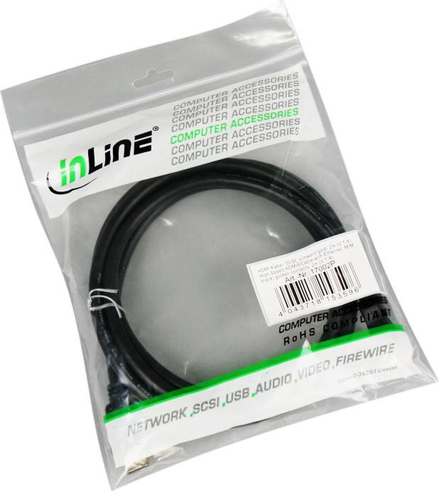 Immagine prodotto InLine HDMI (Typ A) — HDMI (Typ A) (2 m, HDMI)