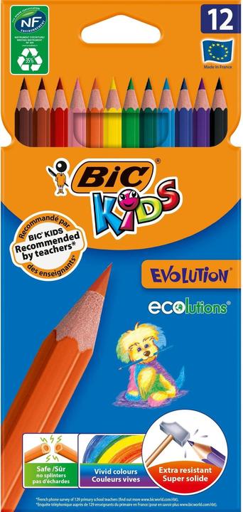 Immagine prodotto Bic Kids L'evoluzione (Ordinati, 12 x)