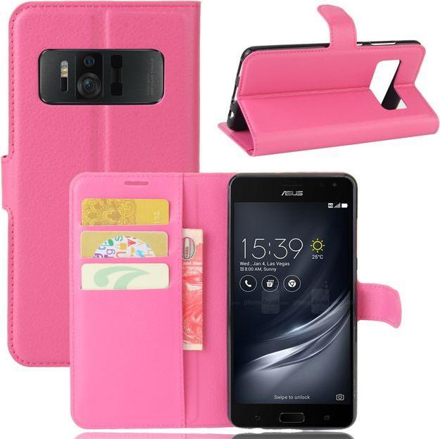 Actual product image MU Classic Leather cover with litchite texture (Asus Zenfone AR)